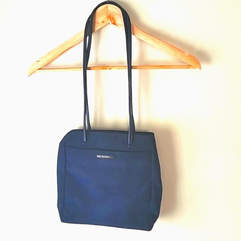 VINTAGE PURSE NINE WEST BLUE